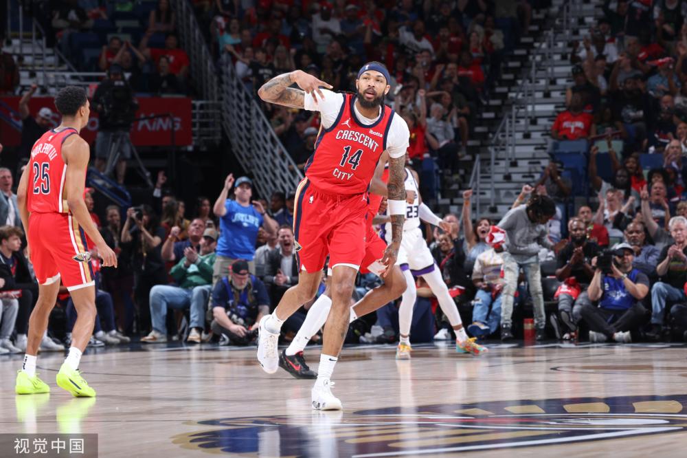 [图]特雷杨35+12布里奇斯31分 老鹰胜黄蜂收获4连胜.